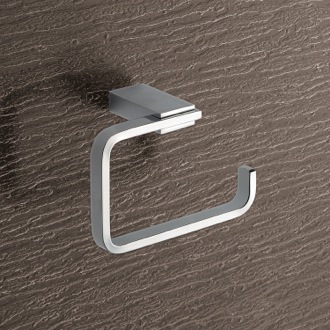 Toilet Paper Holder Toilet Paper Holder, Square, Polished Chrome Gedy 3824-13