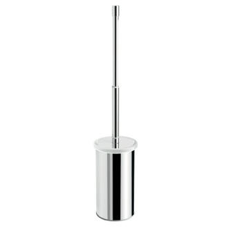 Toilet Brush Holder, Classic Style, Wall Mounted, Glass, Elite StilHaus EL12 by Nameeks