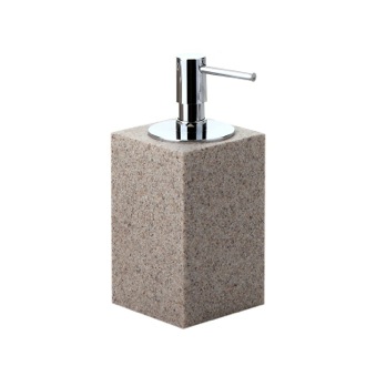 Soap Dispenser Soap Dispenser, Square, Free Standing, Natural Sand Gedy OL80-03