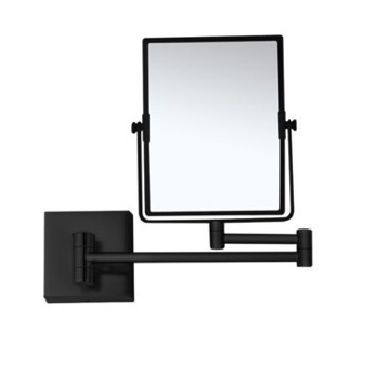 Makeup Mirror Black Makeup Mirror, Wall Mounted, 5x Nameeks AR7721-BLK-5x