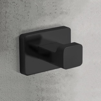 Nameeks Nameeks NCB56 Matte Black General Hotel Double Robe Hook