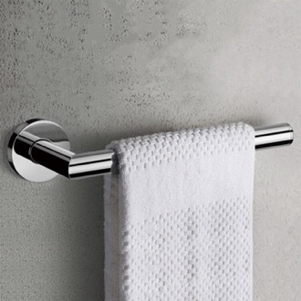 Classic Round Polished Chrome Bathroom Hand Towel Ring + Reviews