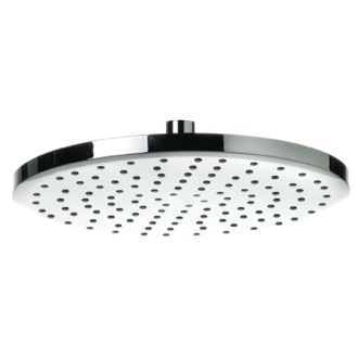 8 inch Wall Mounted Rain Shower Head with Arm, Matte Black, Wellness Remer 359MM20-343-30-NO by Nameeks