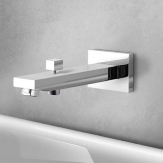 Wall Mounted Tub Faucet with Hand Shower, Winner Remer W02 by Nameeks