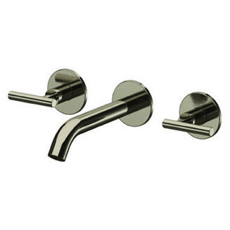 Bathroom Faucet Brushed Nickel Wall Mounted Widespread Bathroom Faucet Remer XF14PLNL-NP