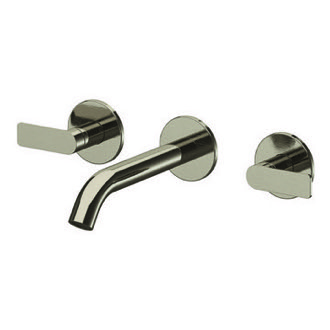 Bathroom Faucet Brushed Nickel Wall Mounted Widespread Bathroom Faucet Remer XN14PLNL-NP
