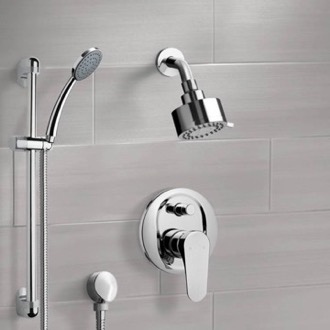 Shower Faucet Shower System with Handheld, Shower Faucet Set Remer SFR02