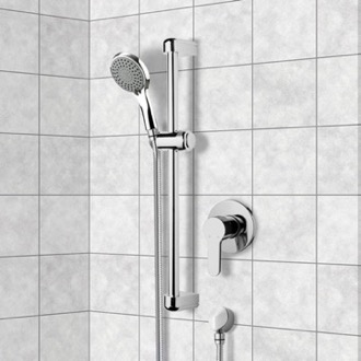 Shower Faucet Sliding Rail Hand Shower Set Remer SR001