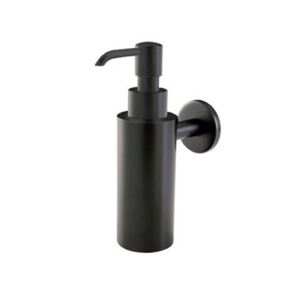 Soap Dispenser Soap Dispenser, Wall Mounted, Round, Black StilHaus ME30-23