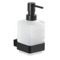 Soap Dispenser, Wall Mounted, Frosted Glass