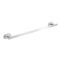 Towel Bar, 18 Inch, Round, Wall Mounted, Chrome
