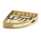 Matte Gold Corner Shower Basket