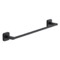 Towel Bar, 18 Inch, Modern, Matte Black