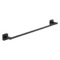 Towel Bar, 24 Inch, Modern, Matte Black