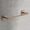 Towel Bar, 12 Inch, Modern, Matte Gold