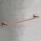 Towel Bar, 24 Inch, Modern, Matte Gold