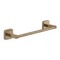 Towel Bar, 12 Inch, Modern, Matte Gold