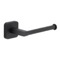 Matte Black Modern Toilet Paper Holder