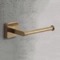 Matte Gold Modern Toilet Paper Holder