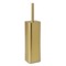 Toilet Brush, Matte Gold, Free Standing