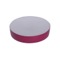 Ruby Red Round Free Standing Soap Dish in Resin