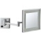 Lighted Makeup Mirror, Wall Mounted, 5x, Chrome