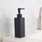 Soap Dispenser, Square, Modern, Matte Black