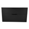 Wall Mounted Black Bathroom Vanity, Modern, 40 Inch