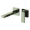 Brushed Nickel Single Handle Wall Mounted Bathroom Faucet
