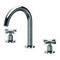 Chrome Widespread Bathroom Faucet