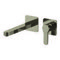 Brushed Nickel Single Handle Wall Mounted Bathroom Faucet