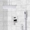 Ceiling Rain Shower System with Handheld, Rain Shower Head, Shower Faucet Set