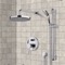 Rain Shower System with Handheld, Rain Shower Head, Shower Faucet Set