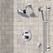 Rain Shower System with Handheld, Rain Shower Head, Shower Faucet Set