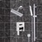 Rain Shower System with Handheld, Rain Shower Head, Shower Faucet Set
