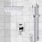 Ceiling Rain Shower System with Handheld, Rain Shower Head, Shower Faucet Set