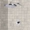 Thermostatic Rain Shower Faucet Set