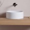 Vessel Sink, Round, White Ceramic