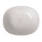 Oval Shaped White Ceramic Vessel Bathroom Sink