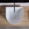 Modern White Ceramic Vessesl Sink