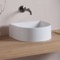 Modern White Ceramic Vessesl Sink