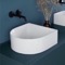 Modern White Ceramic Vessesl Sink