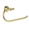 Gold Finish Classic Style Brass Towel Ring