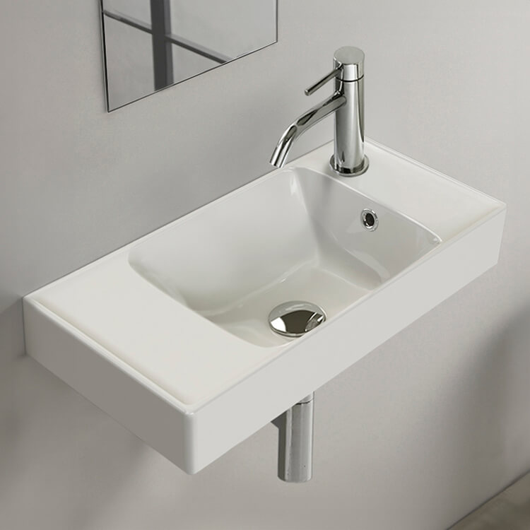 CeraStyle 044400-U Bathroom Sink, Sharp | Nameek's