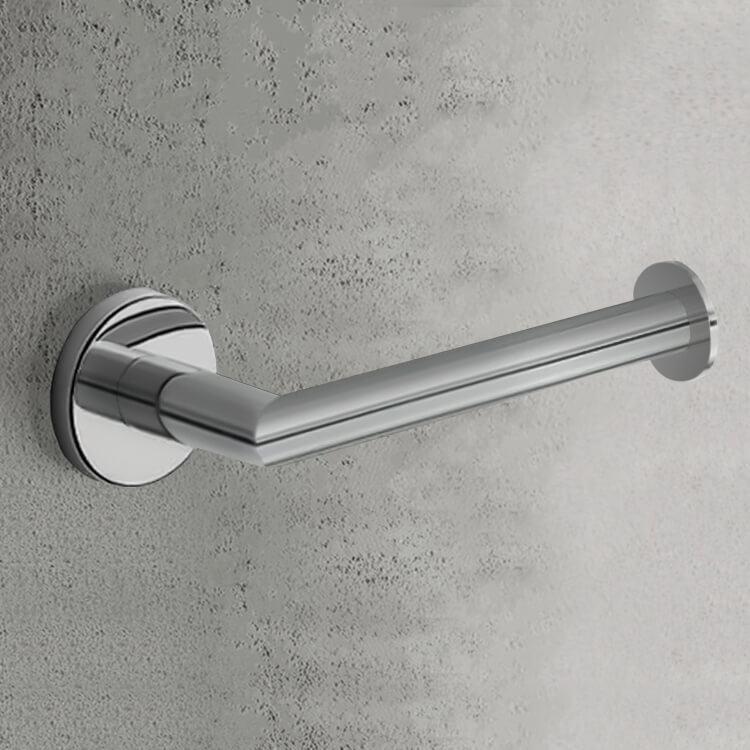 Gedy A024-13 Elba Luxury Chrome Wall Mounted Toilet Paper Holder