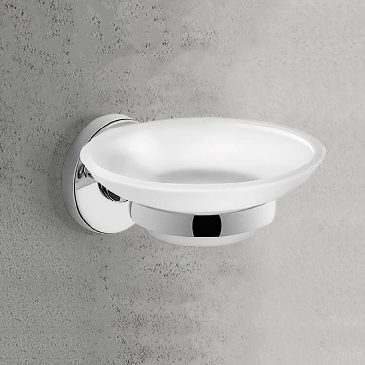 Wall-mounted soap dish Wall-mounted soap dish for shower By NOVELLINI