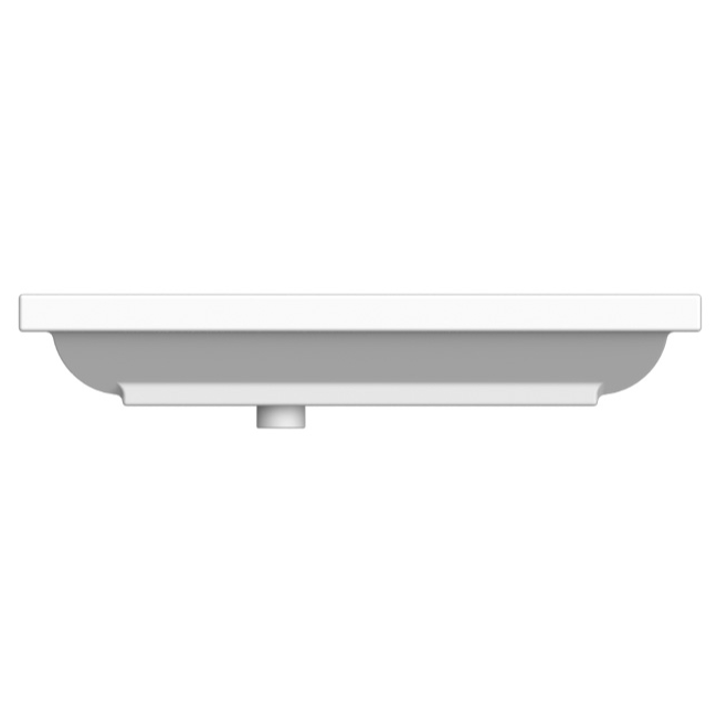 ADA Compliant Wall Mounted Sink, Modern, Rectangular, 36, with Counter Space, ml Scarabeo 3008 by Nameeks